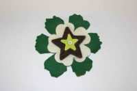 Ref 38 Broche flor con estrellas