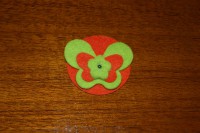 Ref 6   Broche redondo modelo mariposas