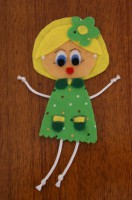 Ref 88    Nuevo!!! Broche modelo muñeca 