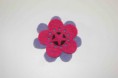 Ref 49    Broche flor en tonos rosa y lila