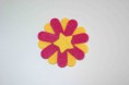 Ref 17    Broche mariposa en tonos cálidos con estrella central