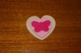 Ref 16    Broche corazón mariposa