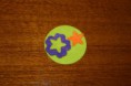 Ref 5   Broche redondo modelo estrellas