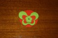 Ref 6   Broche redondo modelo mariposas